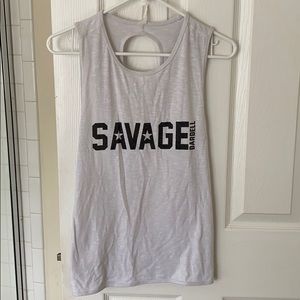 Savage Barbell workout top